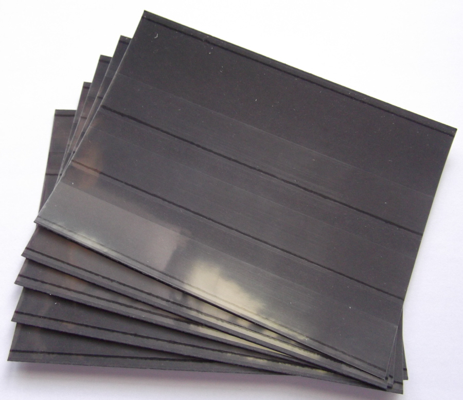 (image for) 100 Stockcards 158 x 111mm 3-strips with coverfoil
